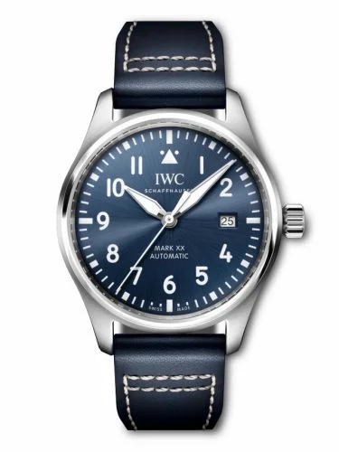 IWC Pilot's Watch Mark XX Stainless Steel / Blue IW3282-03 (IW328203)